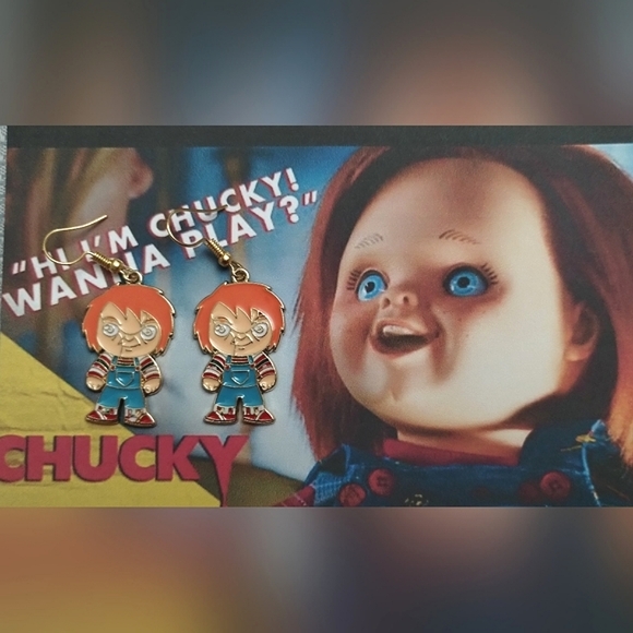 New Chucky Earrings 🎃 - Picture 5 of 7